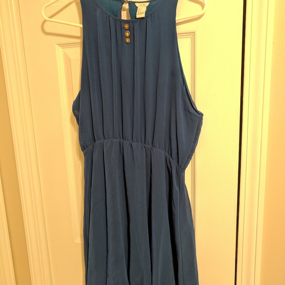 Royal blue dress